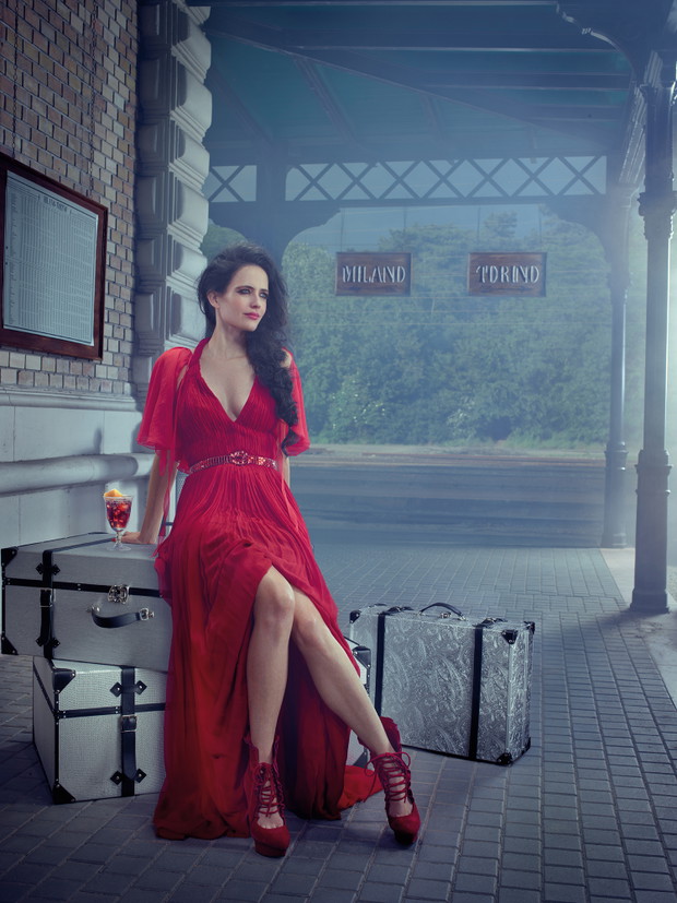 Eva Green w kalendarzu Camparii 2015