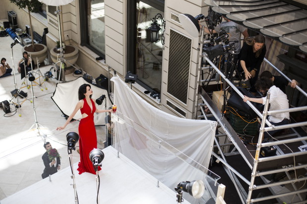 Eva Green w kalendarzu Camparii 2015