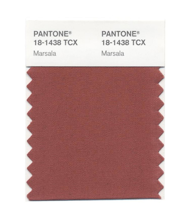 Pantone ujawnia barwę na 2015 rok. Poznaj kolor marsala