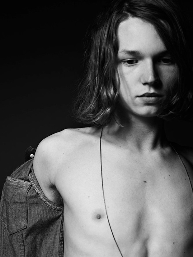 Syn Vala Kilmera w kampanii Saint Laurent