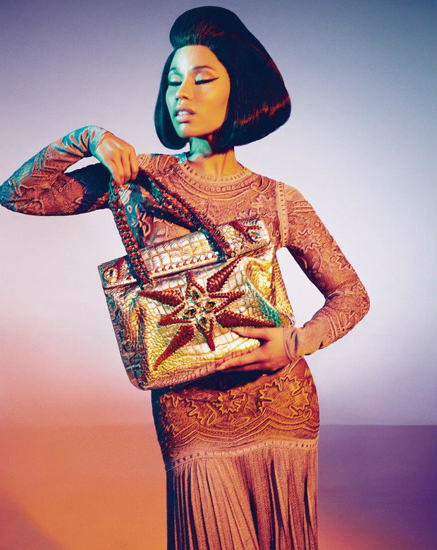 Nicki Minaj w kampanii Roberto Cavalli wiosna-lato 2015