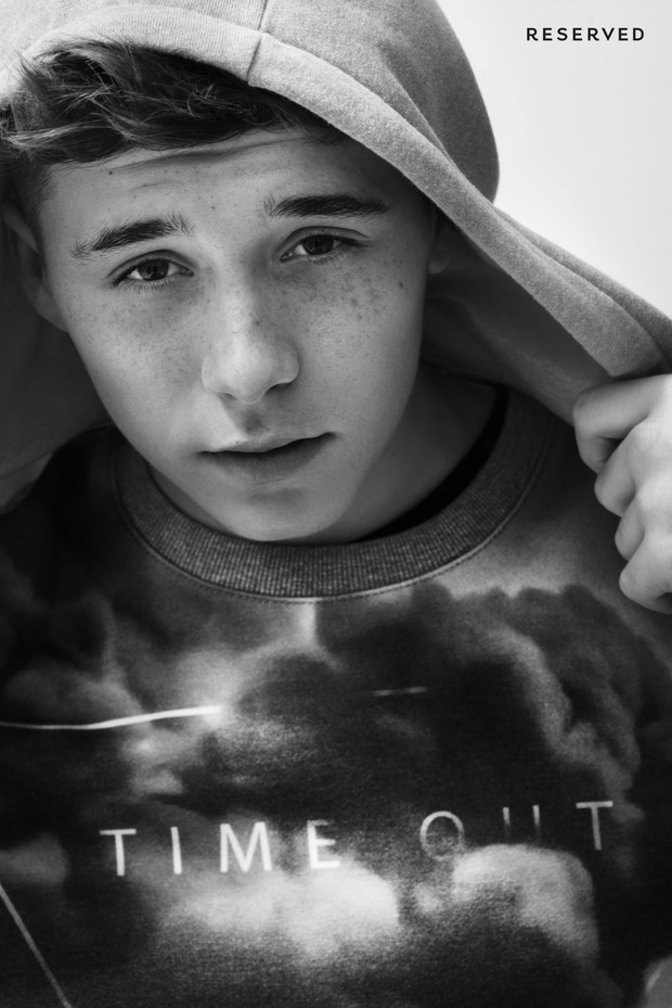 Brooklyn Beckham w kampanii Reserved YFL wiosna-lato 2015