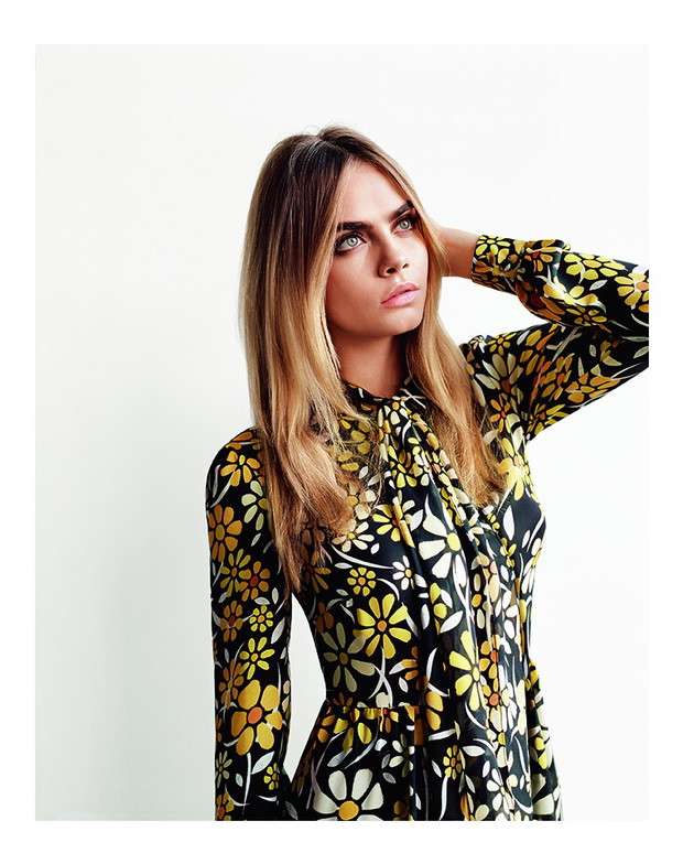 Cara Delevingne w kampanii Topshop wiosna-lato 2015