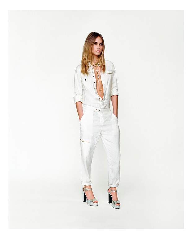 Cara Delevingne w kampanii Topshop wiosna-lato 2015