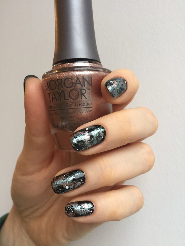 #ELLEzpazurem: Manicure galaxy na karnawał