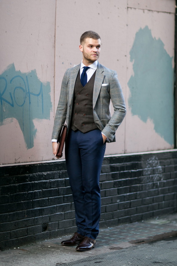 Street fashion: tydzień mody męskiej w Londynie jesień-zima 2015/2016
