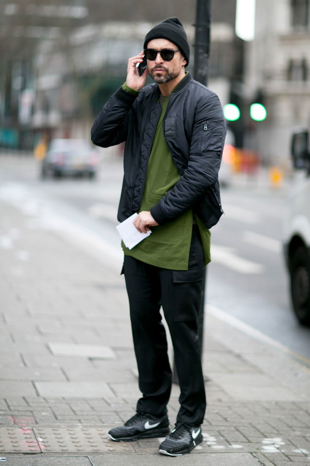 Street fashion: tydzień mody męskiej w Londynie jesień-zima 2015/2016
