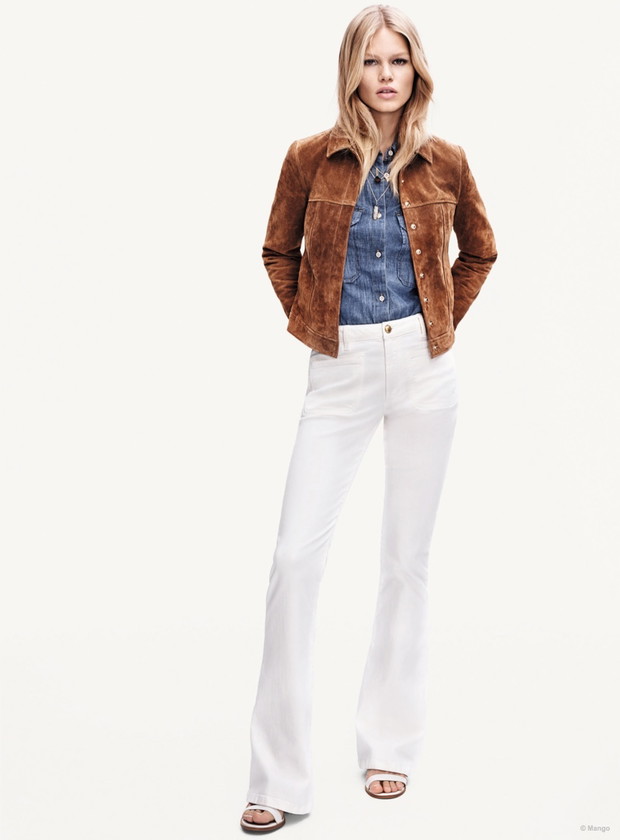 Anna Ewers w kampanii Mango wiosna 2015