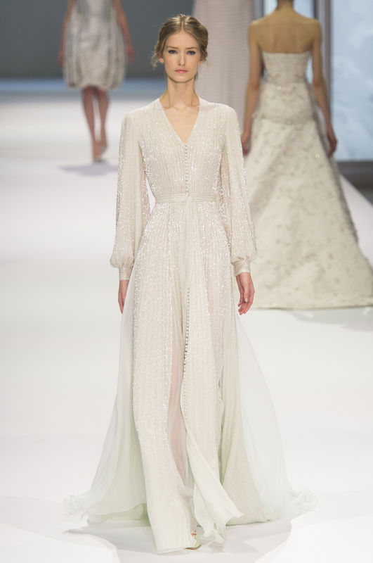 Suknie ślubne z pokazów haute couture wiosna-lato 2015