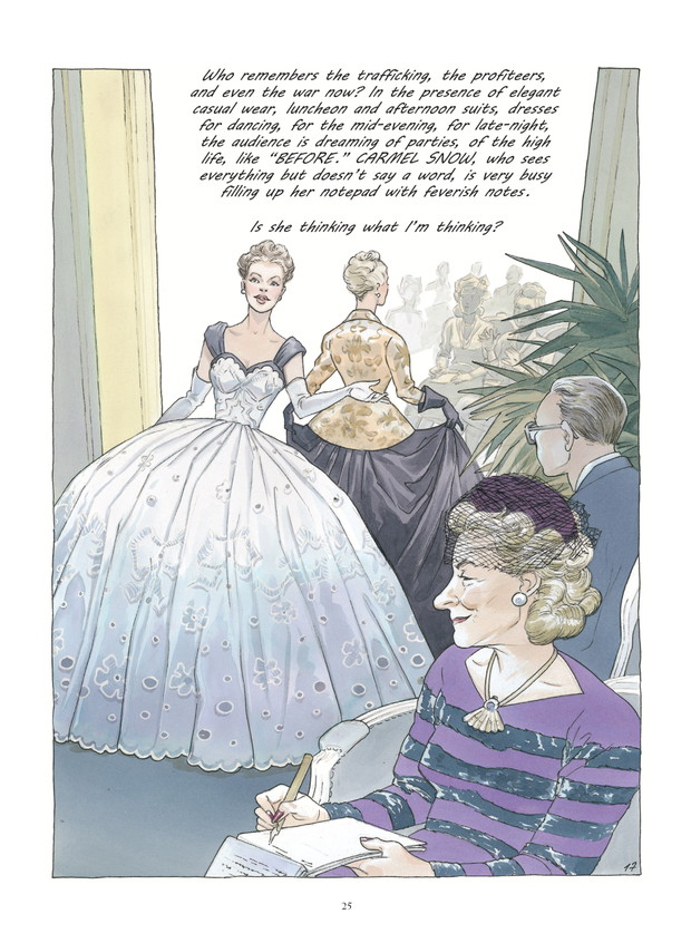 Historia marki Dior w wersji komiksowej