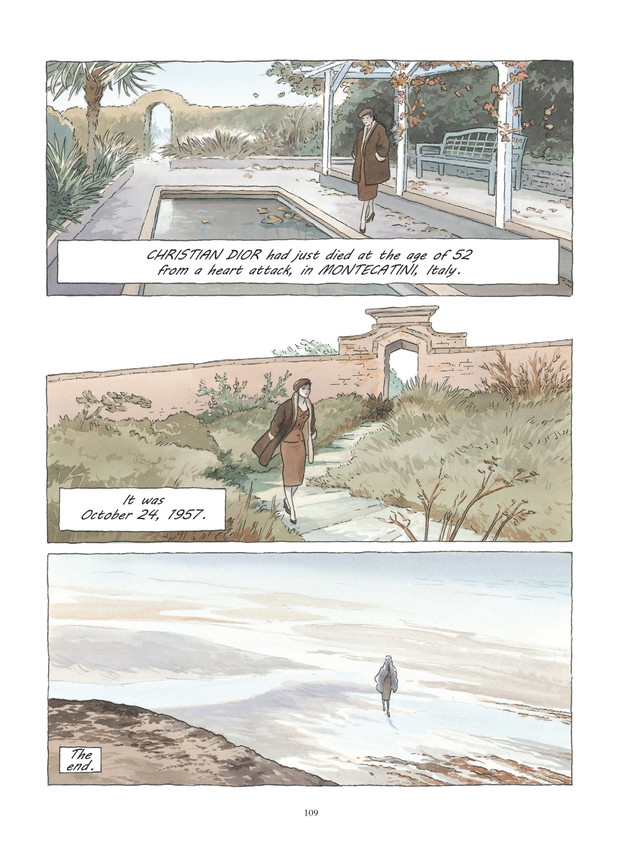Historia marki Dior w wersji komiksowej