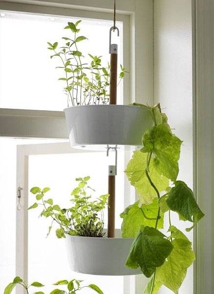 Zielone balkony Ikea