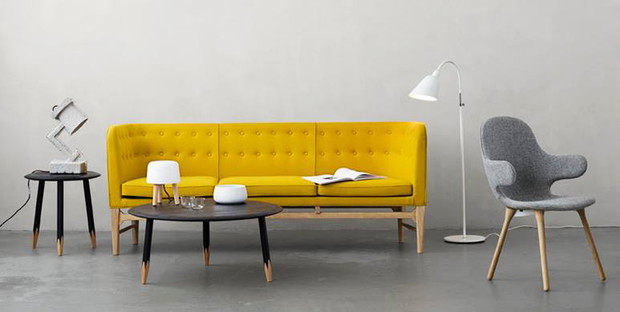 Żółta sofa - energia tkwi w kolorze