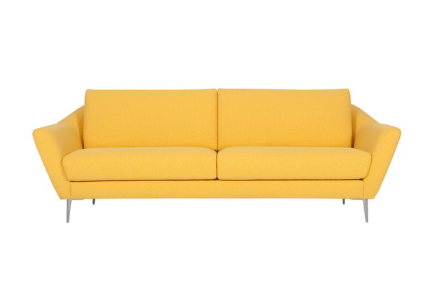 Żółta sofa - energia tkwi w kolorze