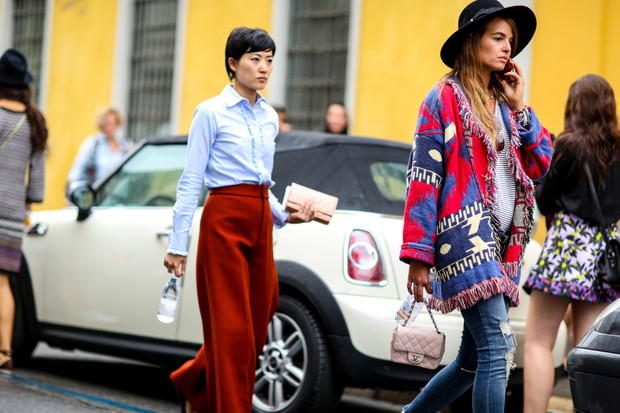 Street fashion wiosna-lato 2015: modne koszule