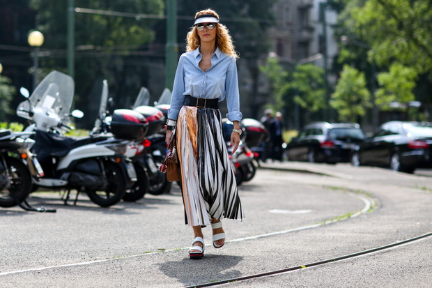 Street fashion wiosna-lato 2015: modne koszule