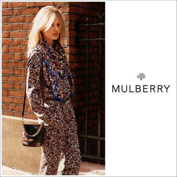 Georgia May Jagger w kampanii Mulberry jesień-zima 2015/2016