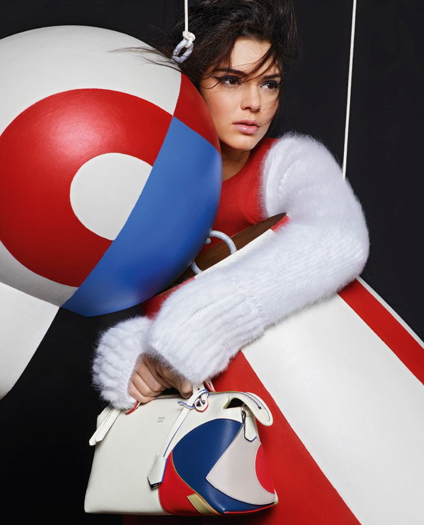 Kendall Jenner w kampanii Fendi jesień-zima 2015/2016 (WIĘCEJ ZDJĘĆ)