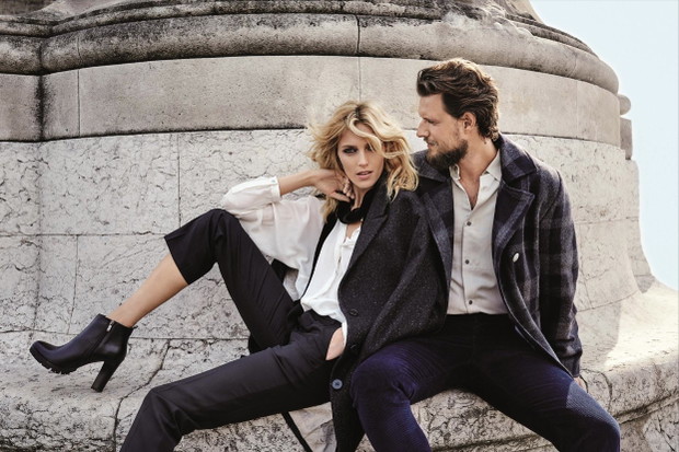 Anja Rubik i Sasha Knezevic dla CCC jesień-zima 2015/2016