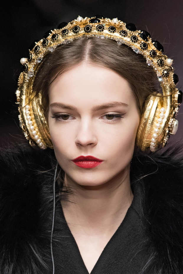 Look z wybiegu: Dolce & Gabbana jesień-zima 2015/2016