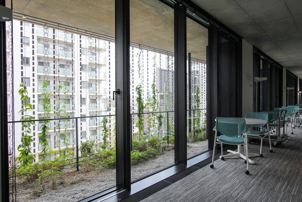Nowoczesne budynki - architektura w deszczu prosto z Japonii