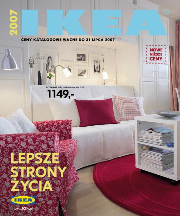 20 okładek na 20-lecie katalogu IKEA w Polsce
