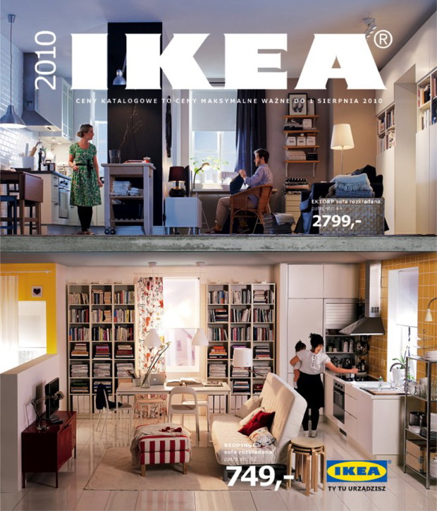 20 okładek na 20-lecie katalogu IKEA w Polsce