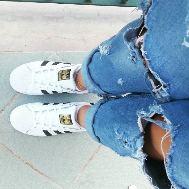 Jak to nosi instagram? #adidassuperstar