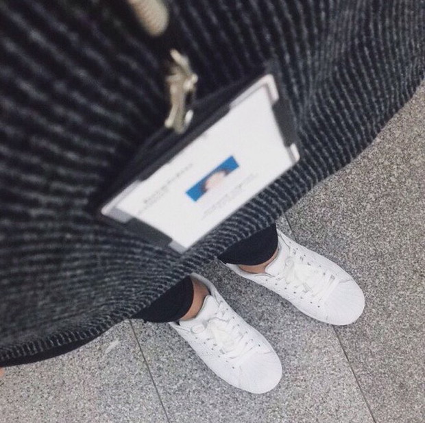 Jak to nosi instagram? #adidassuperstar