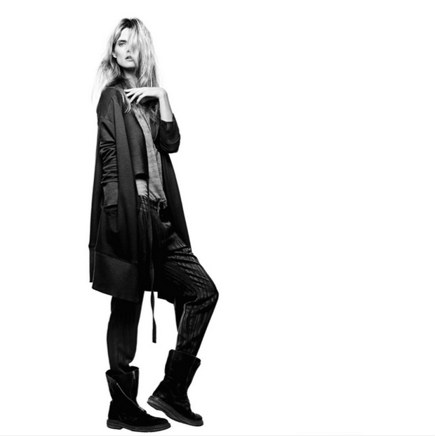 Małgosia Bela w lookbooku Superfine jesień-zima 2015/2016