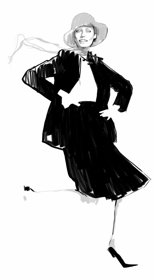 Models of the Moment - ikony mody na ilustracjach