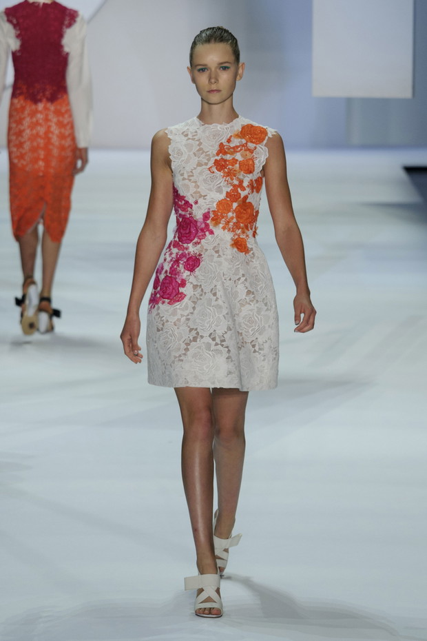 Monique Lhuillier wiosna-lato 2016