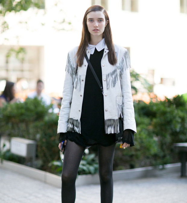 Street fashion: modelki off duty w Nowym Jorku