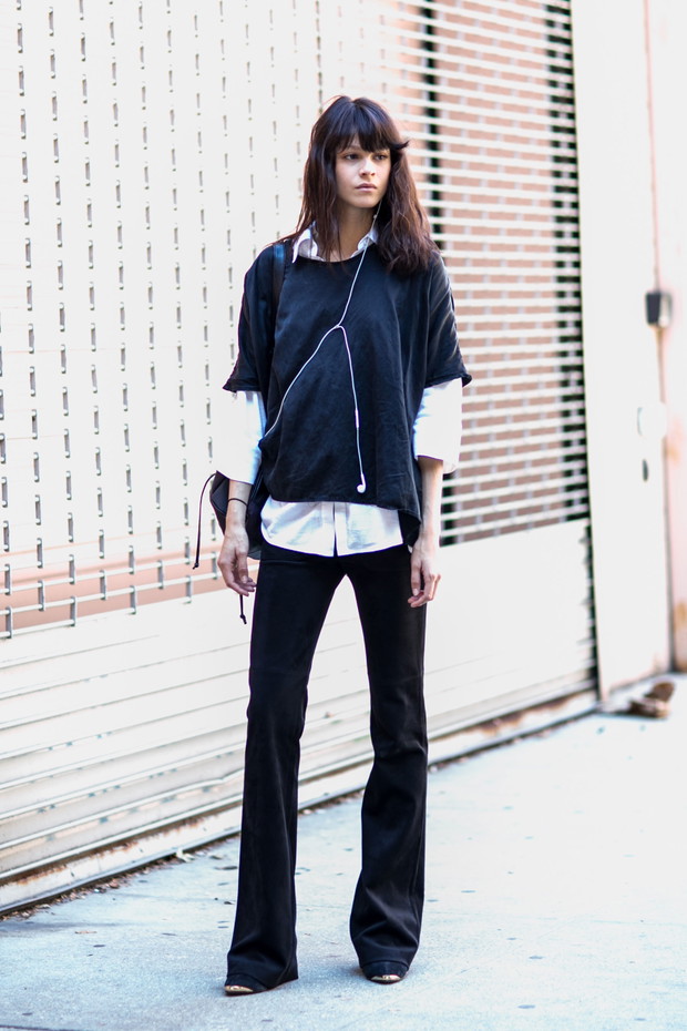 Street fashion: modelki off duty w Nowym Jorku