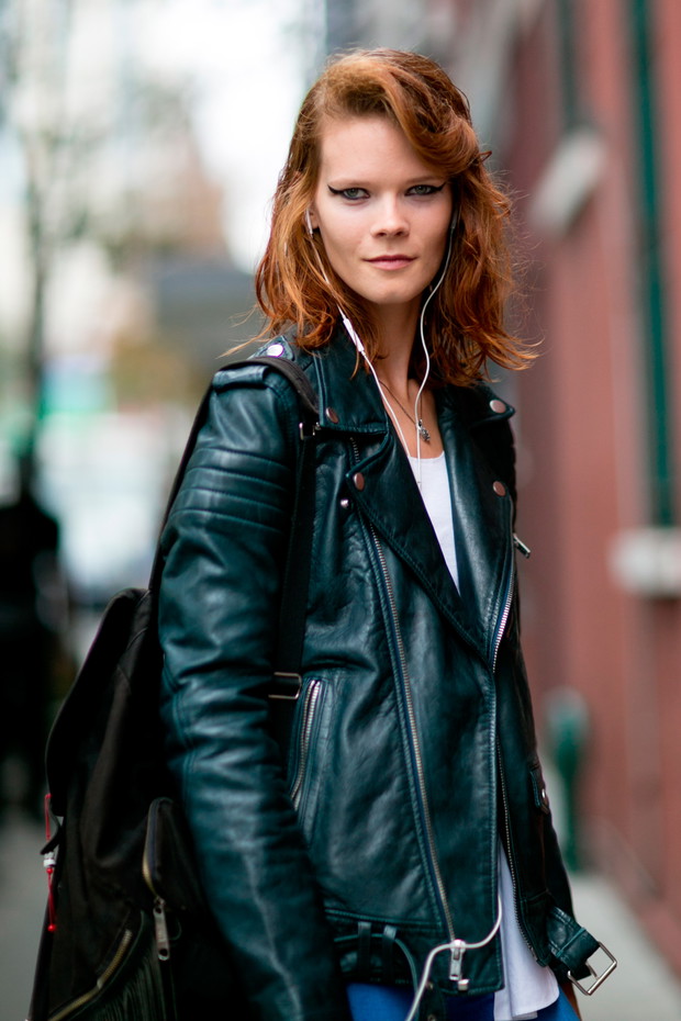 Street fashion: modelki off duty w Nowym Jorku