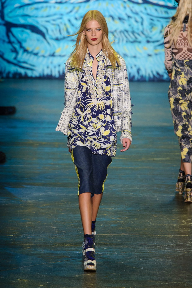 Anna Sui wiosna-lato 2016