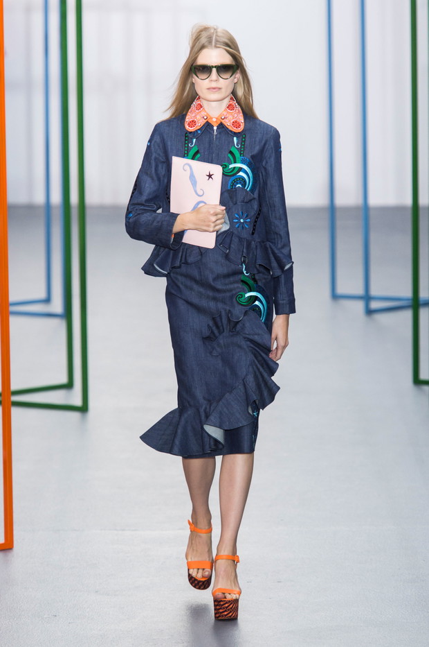 Holly Fulton wiosna-lato 2016