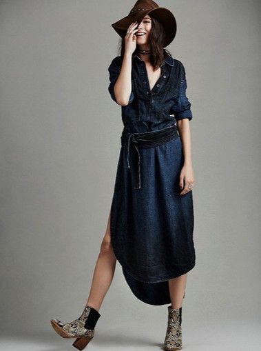 Jacquelyn Jablonski w lookooku Free People jesień 2015