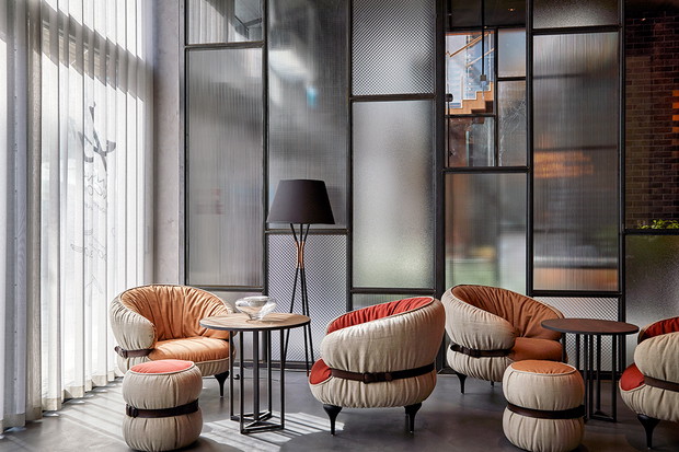 Lobby w PURO Hotel Gdańsk Stare Miasto
