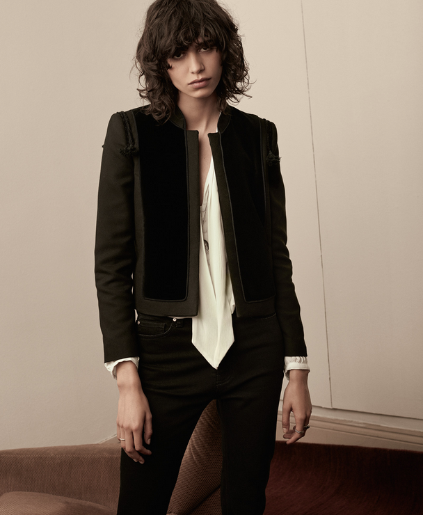 Mica Arganaraz w lookbooku Mango jesień 2015
