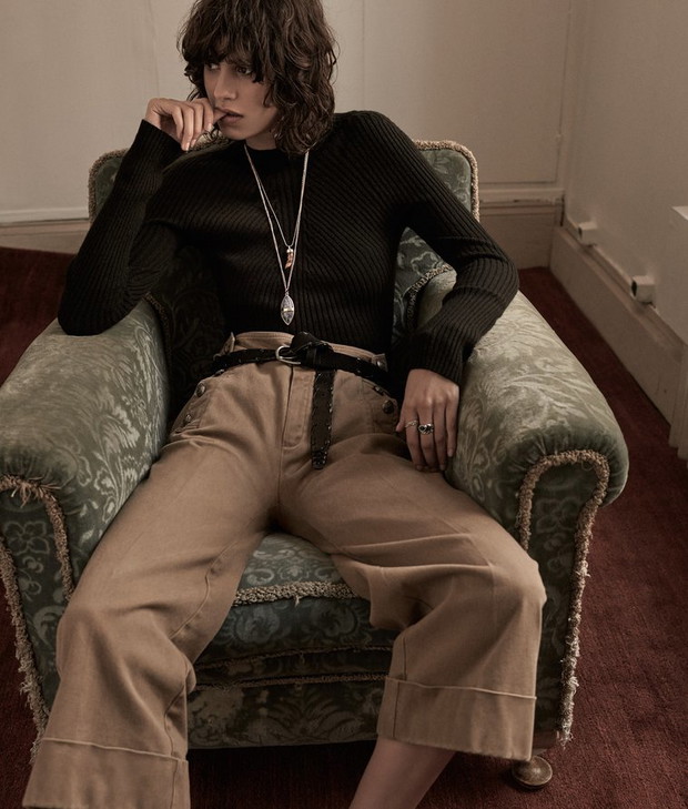 Mica Arganaraz w lookbooku Mango jesień 2015