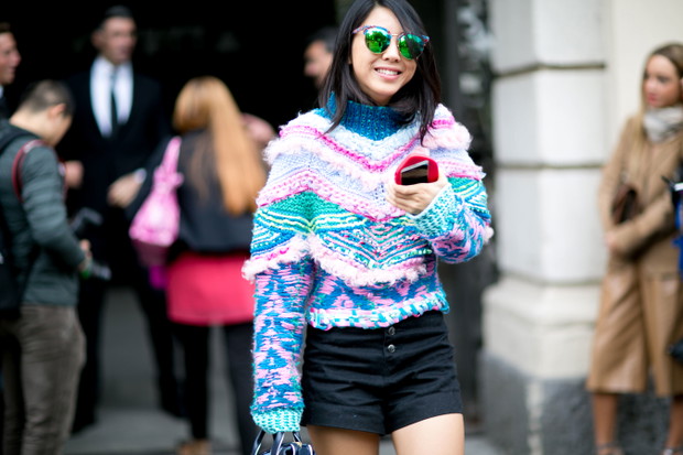 Street fashion: Milan Fashion Week wiosna-lato 2016