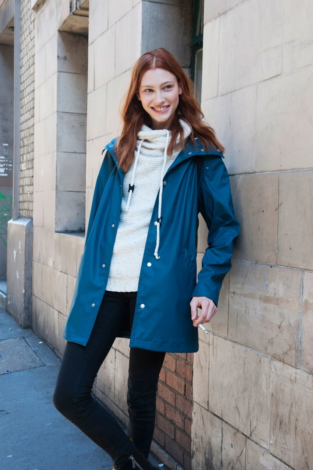 Street fashion: modelki off duty w Londynie