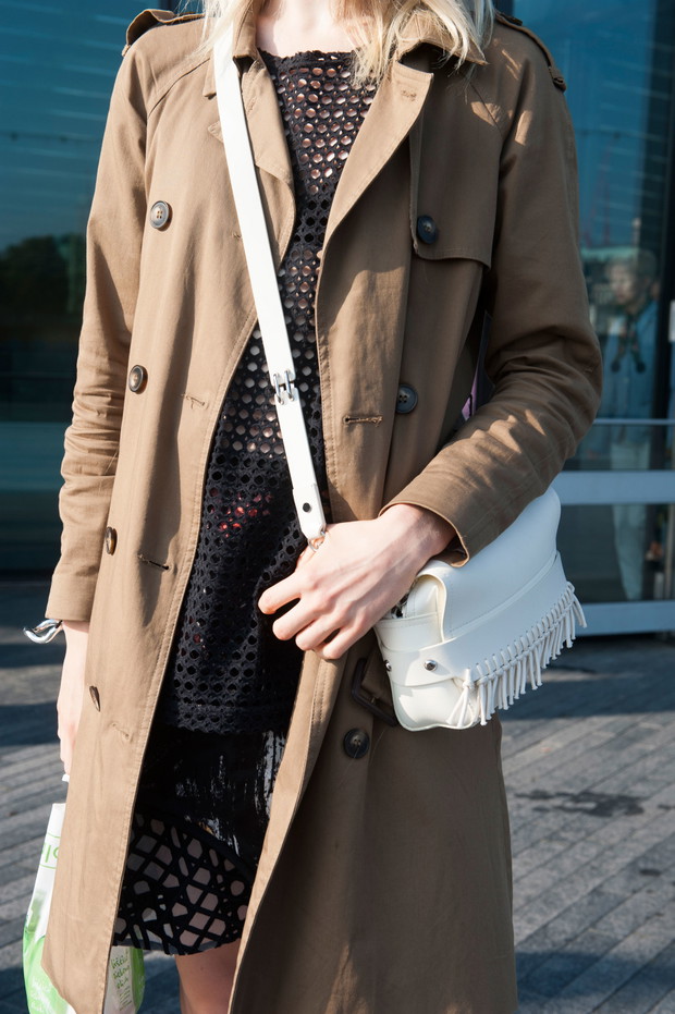 Street fashion: modelki off duty w Londynie