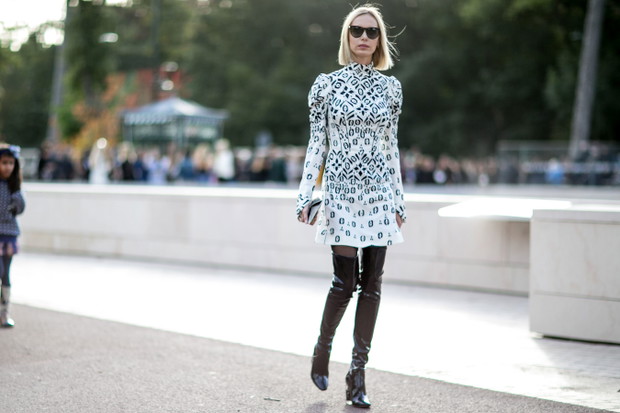 Street fashion: Paris Fashion Week wiosna-lato 2016