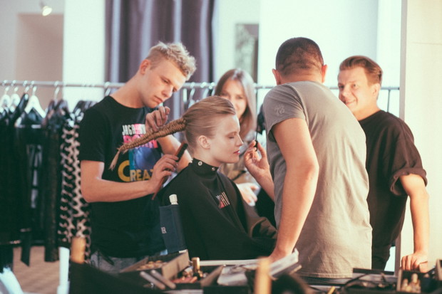 Backstage lookbooka 3D Hector&Karger jesień-zima 2015/2016