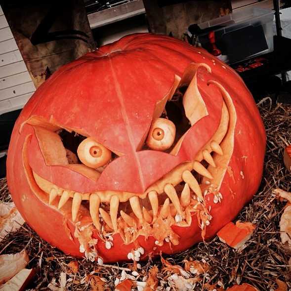 33 pomysły na dynie na Halloween