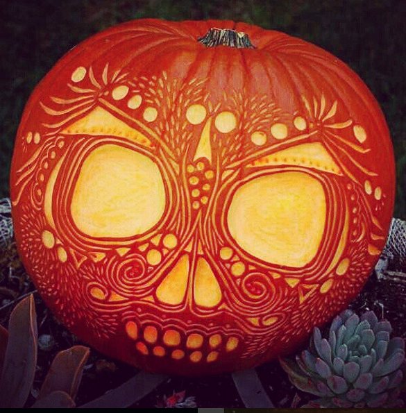 33 pomysły na dynie na Halloween
