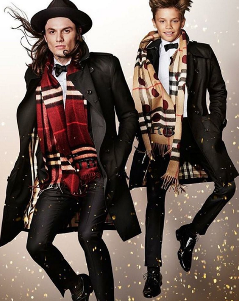 Kampania świąteczna Burberry 2015