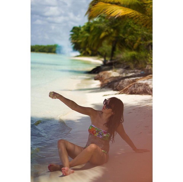 Założycielka marki Lychee Aleksandra Krauze fot. instagram.com/lycheeswimwear